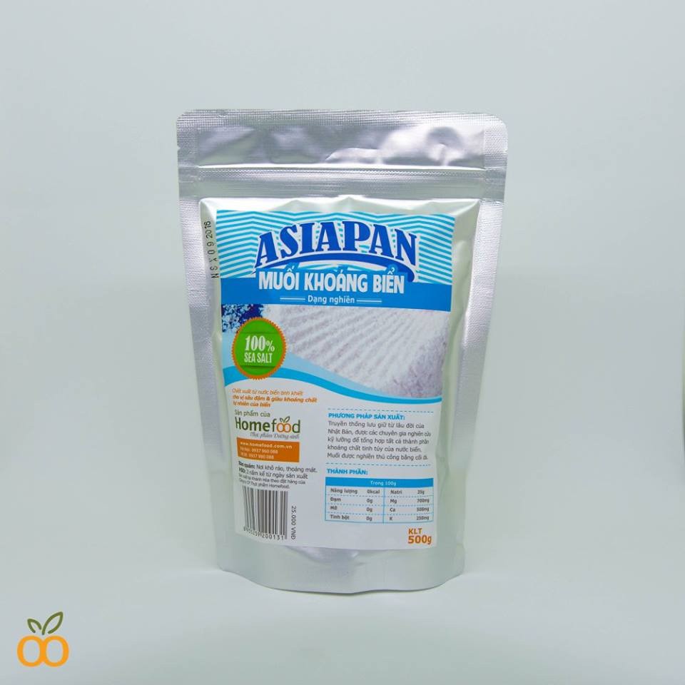 Muối khoáng biển 500gr