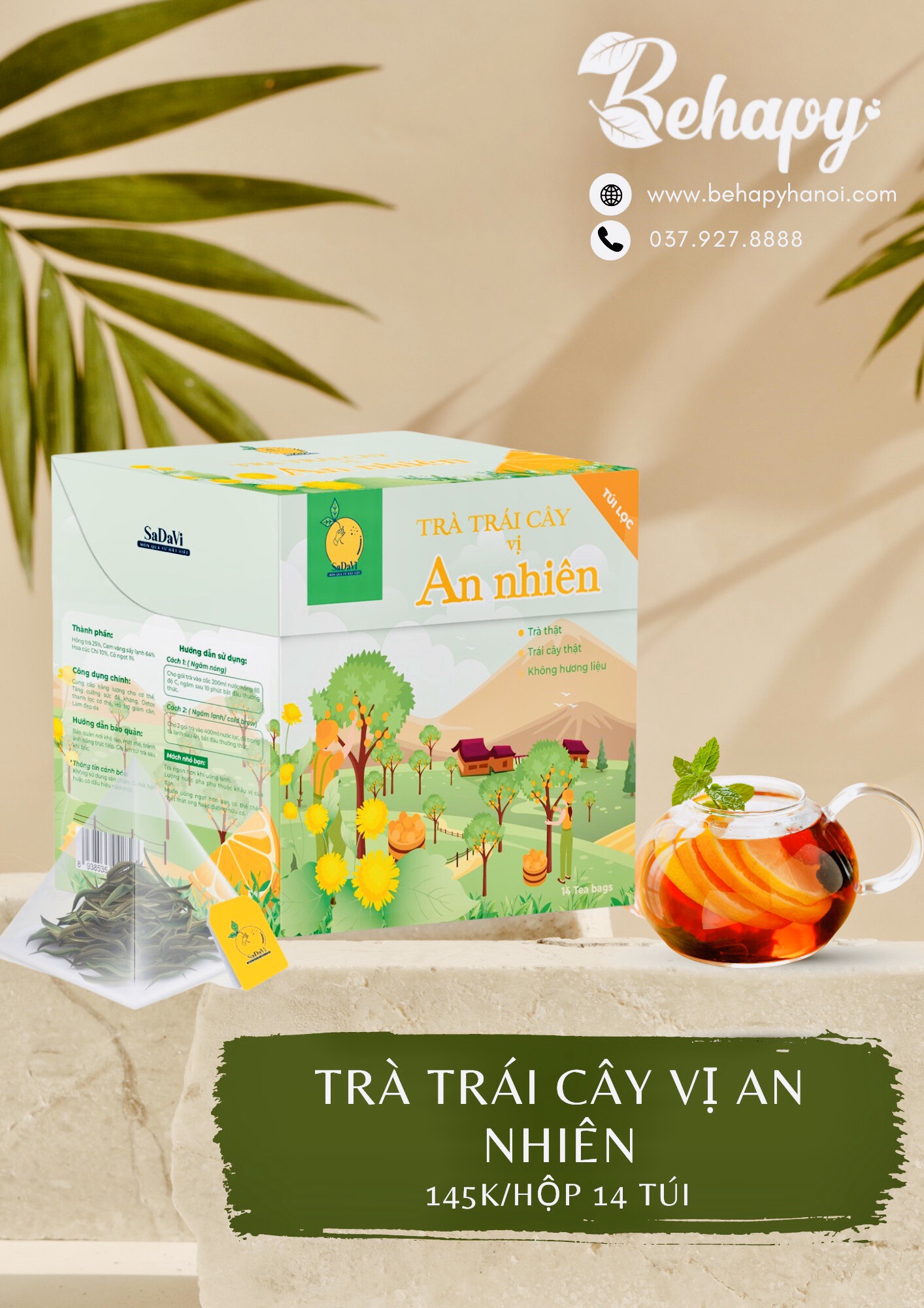 Trà Trái Cây Vị An Nhiên