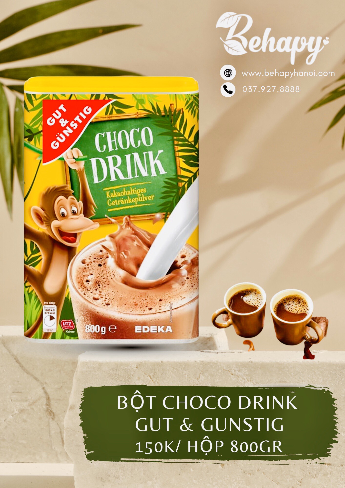 Bột Choco Drink Gut & Gunstig
