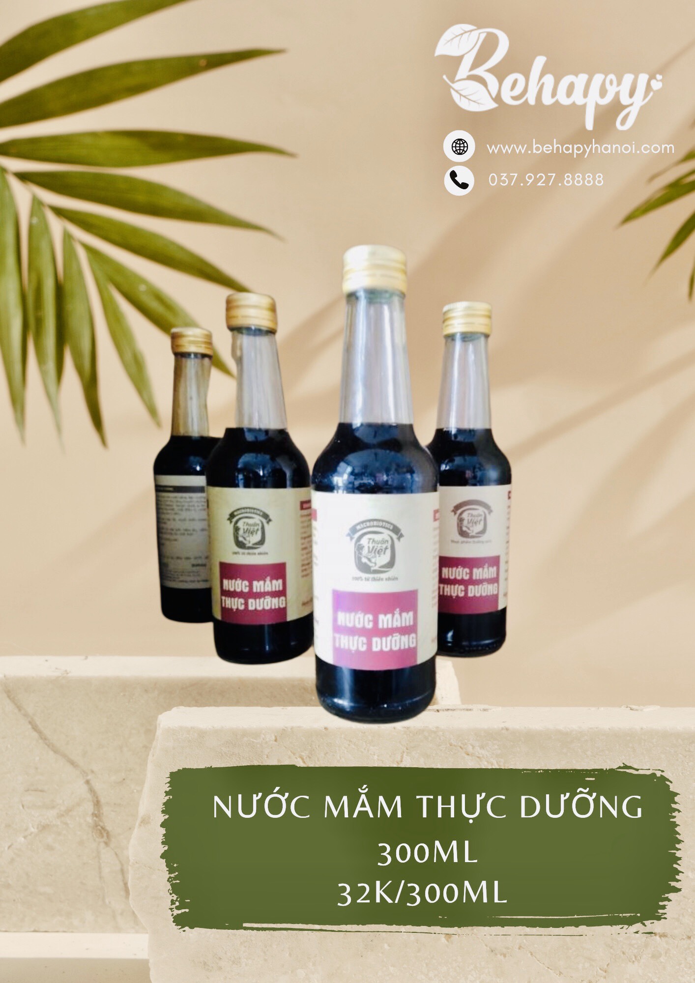Nước mắm thực dưỡng Homefood 300ml