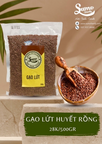 Gạo lứt đỏ 500gr