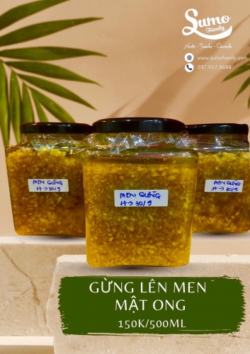 Gừng lên men mật ong 150ml