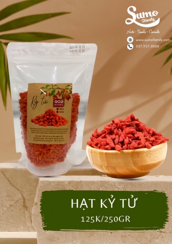 Hạt kỷ tử Goji Berries 250gr