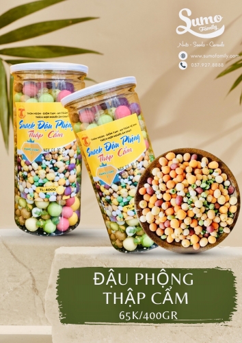 Đậu phộng thập cẩm 400gr