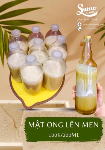 Mạt ong lên men 200ml handmade