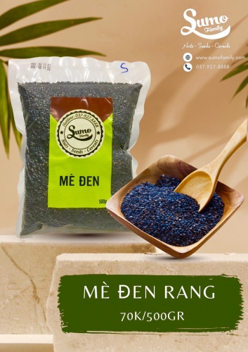 Mè đen rang 500gr