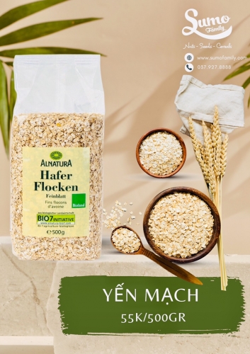 Yến mạch cán dẹt