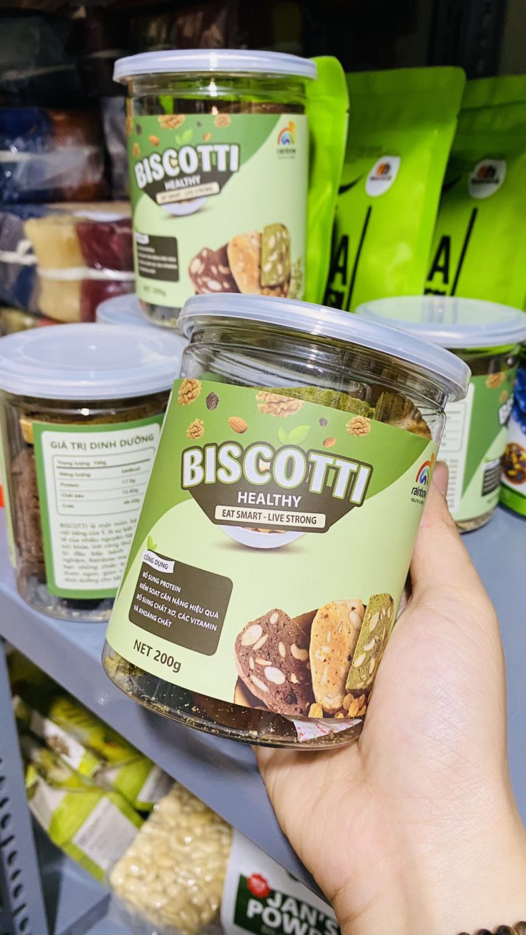 Bánh Biscotti Mix 3 Vị 200gr