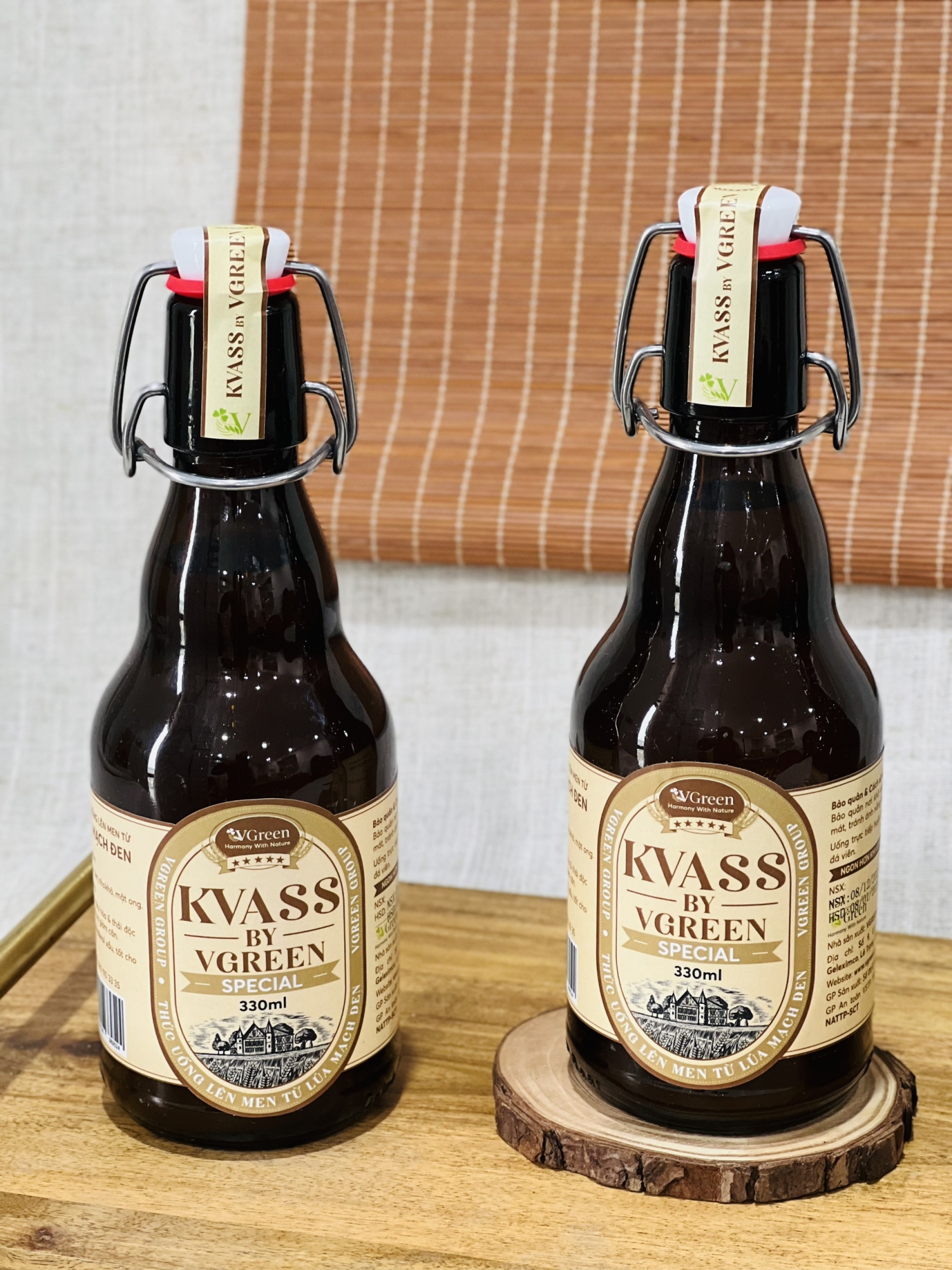 Kvass VGreen (Lên men từ Lúa Mạch)