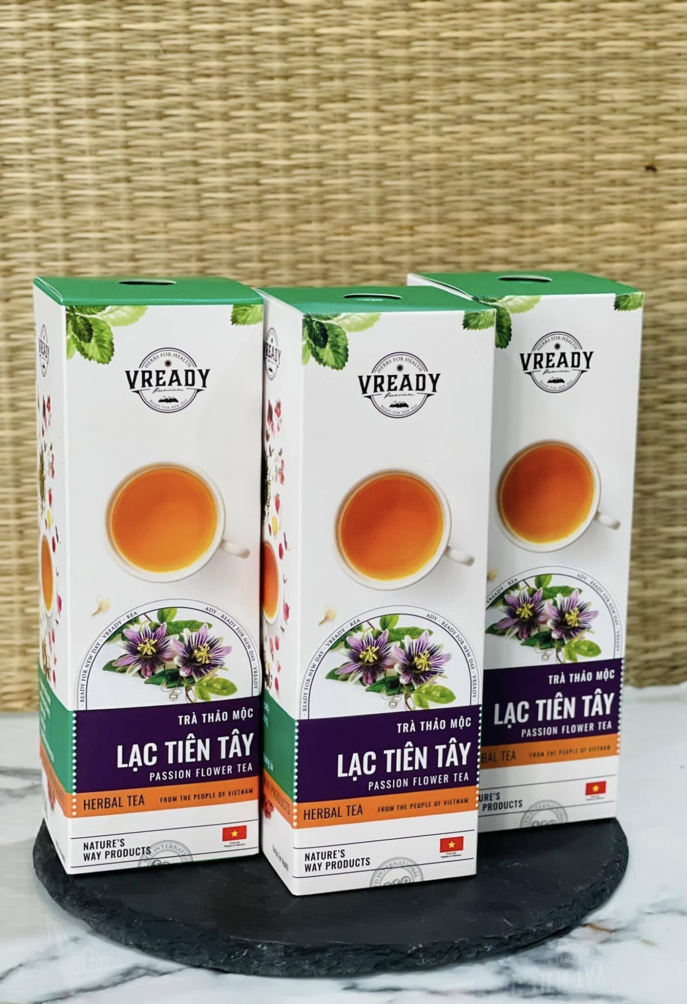 Trà Lạc Tiên Tây Vready